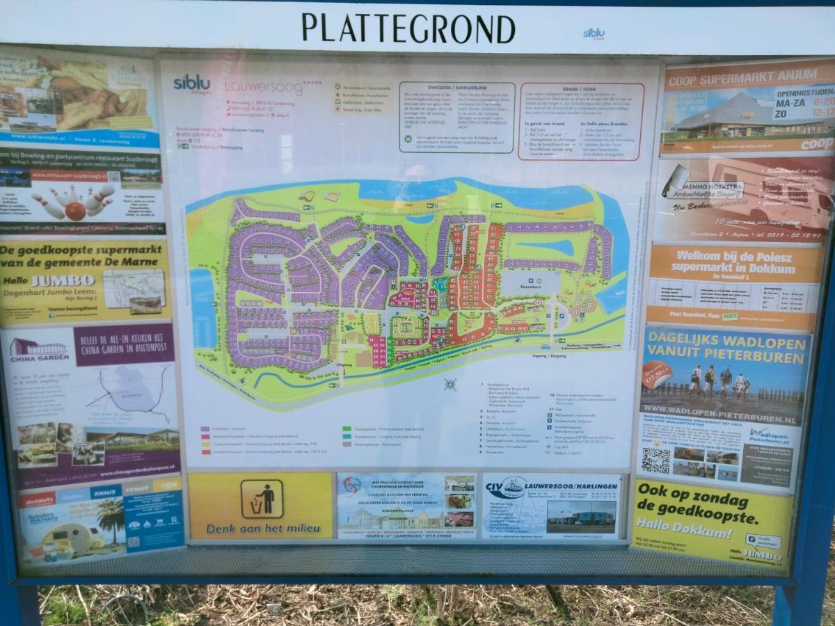 Bj Chalets - De Rug 3 - Vakantiepark Lauwersoog - Luxe Chalet Met Vaatwasser En Inloopkast! Vroege Incheck! Met Airco! Exteriör bild
